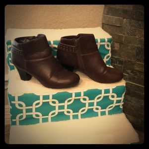 Cute heeled booties
